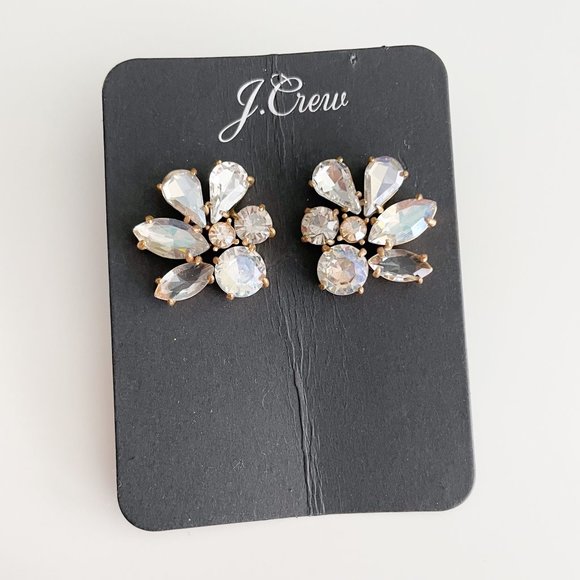 J. Crew Cluster Stone Earrings - Picture 3 of 3